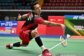 Jonatan Christie gagal bawa pulang medali emas Kejuaraan Asia