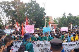 Kapolda Riau apresiasi unjuk rasa mahasiswa di Pekanbaru berlangsung damai