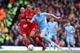 Liga Inggris-Laga Manchester City vs Liverpool berakhir imbang 2-2