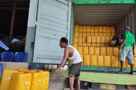 26.400 liter minyak bersubsidi tiba di Jayapura