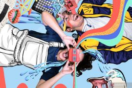 Biru Baru obati rindu dengan sahabat  lewat "Nostalgia, Nostalgia"