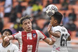 Atletico Madrid tundukkan Bali United tanpa balas