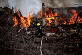 Gempuran artileri tewaskan 18 orang di kota Kharkiv Ukraina