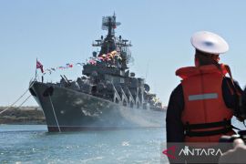 Rusia berduka tenggelamnya kapal perang Moskva