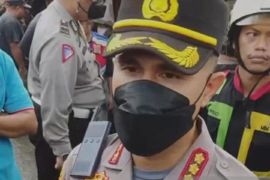 Kebakaran di Samarinda diduga akibat percikan api dari kecelakaan