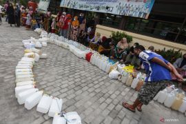 Pasar murah minyak goreng curah di Palangka Raya
