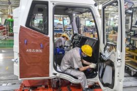 Sebanyak lima pabrik produsen otomotif China di Changchun kembali beroperasi