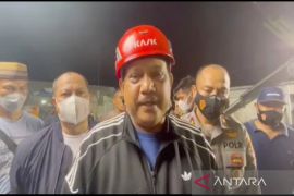 Tim Labfor Polri cek ambruknya bangunan minimarket di Kalsel