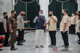 Pengukuhan Satgas Saber Pungli Jawa Barat