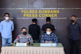 Polisi Sumbawa amankan dua pelaku penganiayaan kucing dengan petasan