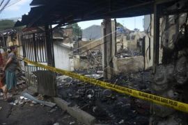 Pasca Kebakaran Asrama Polisi DiMakassar