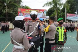 Kapolres Balangan pimpin apel gelar pasukan Ketupat Intan 2022