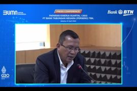 Dirut BTN optimis pertumbuhan kredit capai 9-11 persen pada 2022