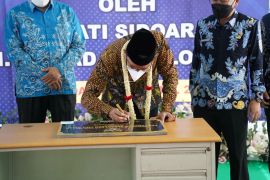 Gus Muhdlor resmikan pos pemadam kebakaran wilayah Sidoarjo barat