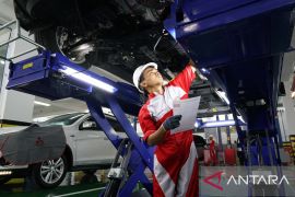 Jelang mudik, 57 ribu mobil masuk bengkel servis MMKSI