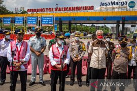 Kesiapan gerbang Kalikangkung dicek Menko PMK dan Menhub