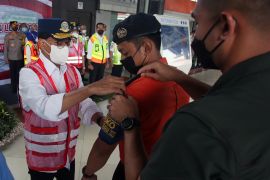 Menhub hadiri apel angkutan Lebaran di Bandara Soetta