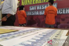Pasutri di Aceh ditangkap karena buat uang palsu, belajar dari YouTube
