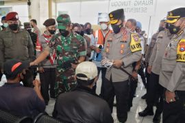 Jelang arus mudik, Forkopimda Jatim tinjau Stasiun Pasar Turi Surabaya