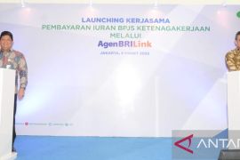 BPJAMSOSTEK Jayapura imbau masyarakat membayar iuran melalui Agen BRILink