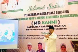 Terkait infrastruktur jalan, Kader PAN apresiasi Syahrul M.Pasaribu