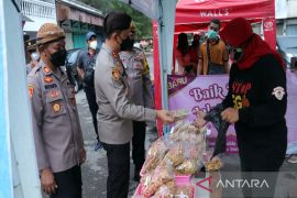 Ratusan UMKM ikut Bazar Lebaran di Pospam Kartasura Sukoharjo