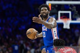 Bintang Philadelphia 76ers  Joel Embiid desak Sixers temukan lagi ritme penunjang keunggulan 3-0