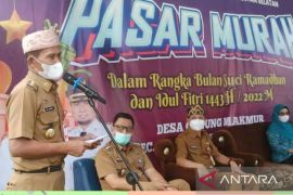 Diskopdag kembali gelar operasi pasar murah di Desa Gunung Makmur