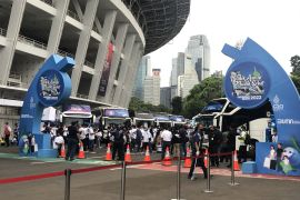 Peserta Mudik Aman Mudik Sehat Bersama BUMN Tahun 2022 padati GBK
