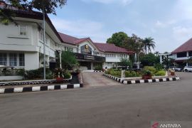 Kompleks Pemkab Bogor terpantau sepi usai Bupati Ade Yasin ditangkap KPK