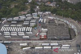 Mudik gratis DKI Jakarta di Terminal Pulogebang