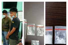 Polsek Secanggang tangkap MI warga Dusun Kehutanan