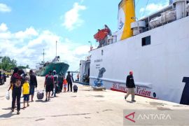 991 pemudik diberangkatkan dari Pelabuhan Sampit menuju Surabaya