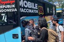 Arus Mudik-700 warga diberangkatkan dalam mudik gratis di Sulsel
