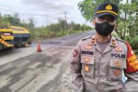 Jalan di Sungai Puting selesai diaspal, bisa jadi alternatif jalur mudik Kalsel