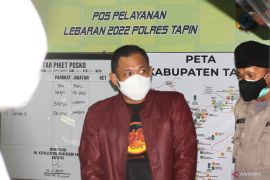 Polres Tapin fasilitasi tempat pijat, servis kendaraan hingga makan minum gratis untuk pemudik