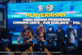 Polri resmikan Command Center dan Kantor PJR di KM29 Tol Japek