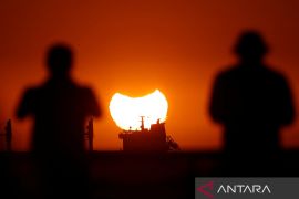 Gerhana Matahari sebagian 25 Oktober tidak dapat disaksikan dari Indonesia