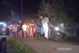 Tim gabungan Bangka Barat lakukan pengamanan malam Idul Fitri