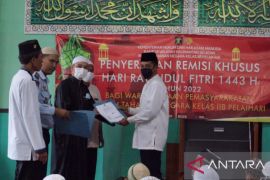 208 warga binaan permasyarakatan Rutan Kelas IIB Pelaihari terima remisi