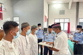 113 WBP Lapas Tanjung Pandan terima remisi Idul Fitri 1443 Hijriah