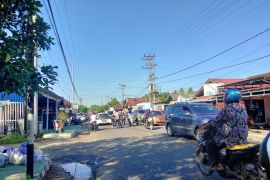 LEBARAN -Pemudik masih padati jalan ke daerah hulu sungai Kalsel H+1