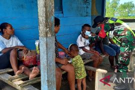 Koramil Biak Kota peduli dengan kesehatan warga binaan