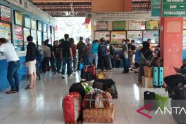 Dishub DKI catat puncak kedatangan tujuh terminal terjadi pada Minggu