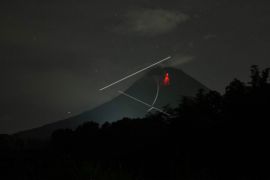 Gunung Merapi mengalami 154 kali  gempa guguran