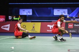 Indonesia samakan skor 2-2 lawan Korsel lewat ganda putra Fajar/Rian