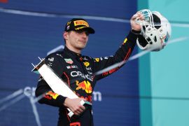 Podium berturut-turut Max Verstappen