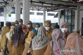 Pemkab Batola awali masuk kerja, gelar halal bihalal
