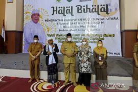 Hari pertama masuk kerja jajaran ASN berhalal bi halal