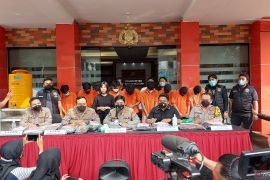 Polisi tangkap sembilan pembegal anggota TNI